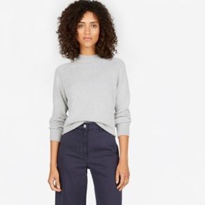 NWT Everlane The Cotton Mockneck Crop